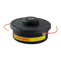 Котушка для бензокоси з напівавтоматичним намотуванням AUTOCUT 25-2